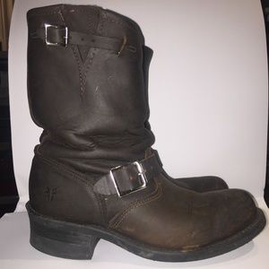 Frye "Engineer" 12" Boot in color Gaucho